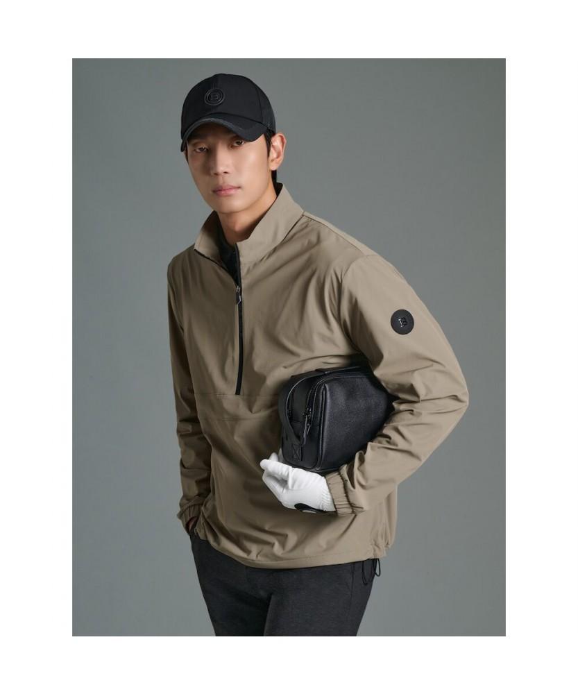 Beanpole Golf Men'S Anorak T-Shirt Beige