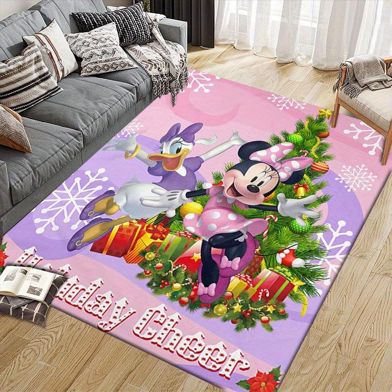 1 шт. Ковер с рисунком персонажей мультфильмов Disney, ковер для зоны, нескользящий ковер, коврик для пола, моющийся вручную, подходит для гостиной, спальни, домашнего декора Ro