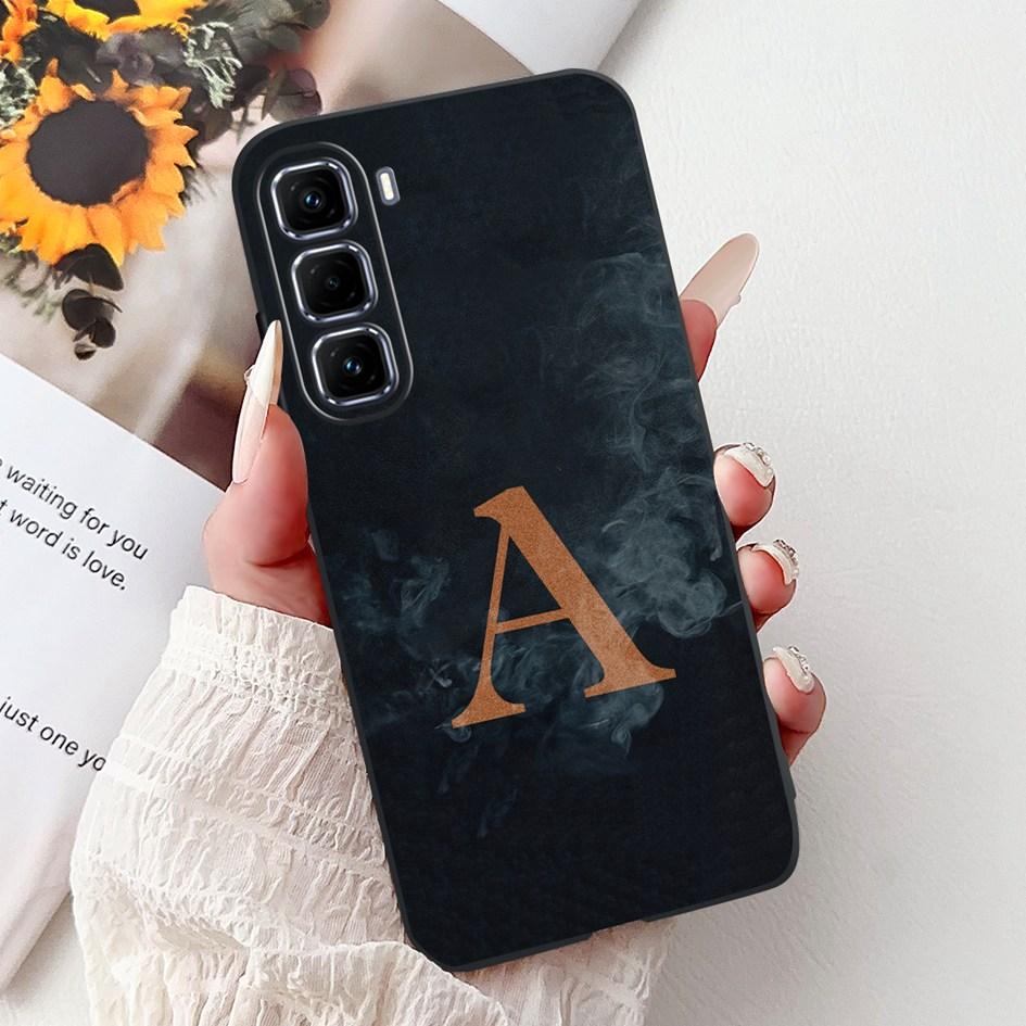 Для Infinix Hot 50 Pro Plus Чехол X6880 X6881 X6882 Силиконовый Чехол Модный Цветок Буквы Мягкий Funda Для Hot 50 Pro Hot50 4G Capa