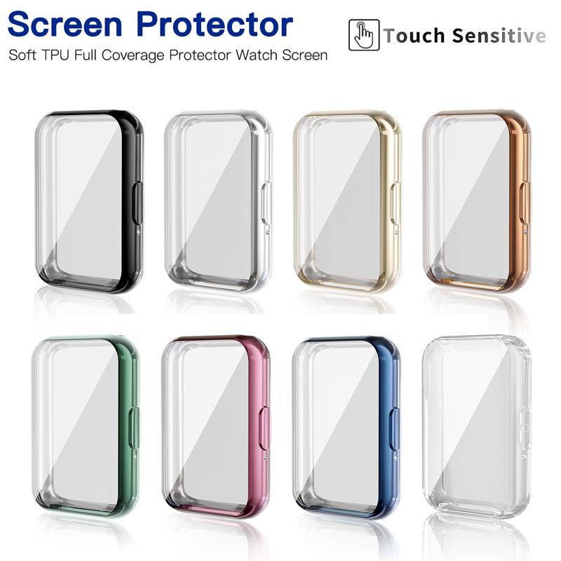 Защитный чехол TPU для Huawei Band 8/9, защитный чехол-бампер со всех сторон, чехлы для Huawei Band 9