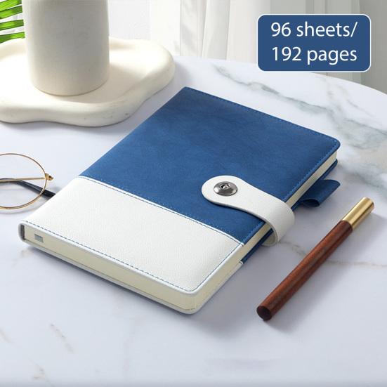 Блокнот А5 представительского класса Блокнот из плотной бумаги с обложкой из искусственной кожи 192 страницы Личный дневник Блокнот для деловых встреч