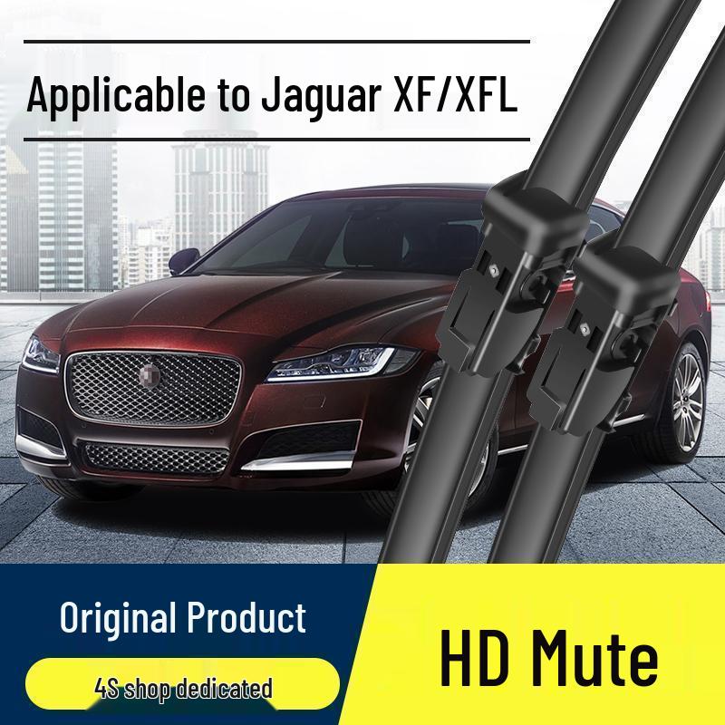 Безкаркасные бесшумные стеклоочистители, совместимые с Jaguar XFL, с оригинальными резиновыми полосками