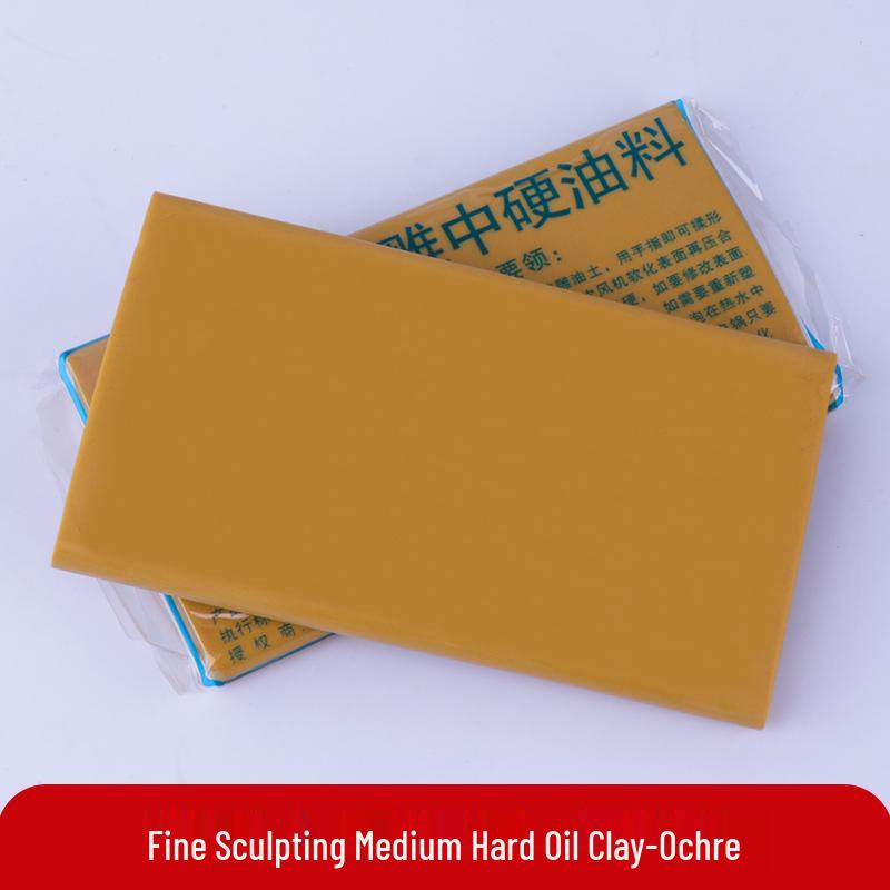 Твердый масляный скульптурный пластилин для резьбы и лепки моделей фигурок
