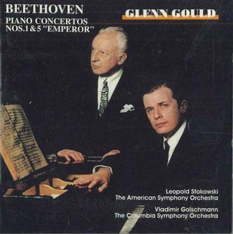 CD ГЛЕНН ГУЛЬД - Бетховен:фортепианные концерты №№ 1 и 5'' FCCC40048 SONY MUSIC Japan Classical Б/У