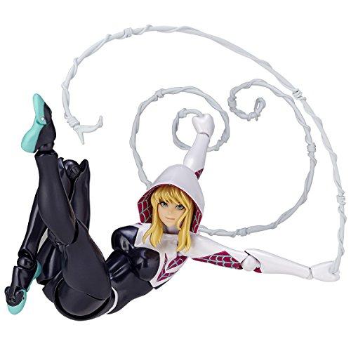 Figure Complex AMAZING YAMAGUCHI Spider-Gwen (reissue) Approx. 155mm ABS & PVC Painted Action Figure Revoltech