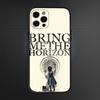 Чехол для телефона Bring Me The H-Horizons BMTH для iPhone 16,15,14,13,12,11 Plus,Pro Max, Мягкий силиконовый черный чехол