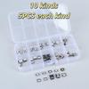 50/100/150 шт. Разъем порта зарядки USB Type-C 2/6/16-контактный SMD SMT PCB Разъем USB-C Для ремонта телефонов и цифровых устройств Комплект