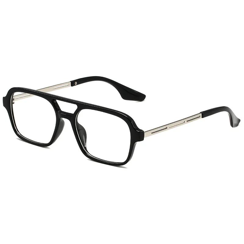 Small Frame Square Sunglasses Woman Brand Designer Fashion Luxury Sun Glasses Female Vintage Hollow Leopard Blue