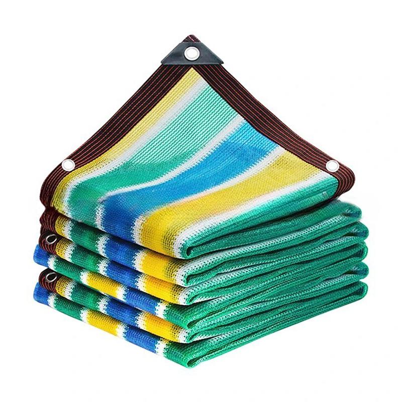 Multiple-sizes Summer Sunshade Net Garden Sun Protection UV Shading Sails Outdoor Camping & Car Sun Cover Breathable Mesh
