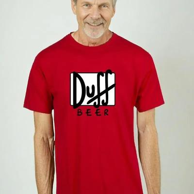 Unisex Unisexs Tee Tshirt Unisex Duff Drink Pub Beer Boys Night Unisex Christmas Gift