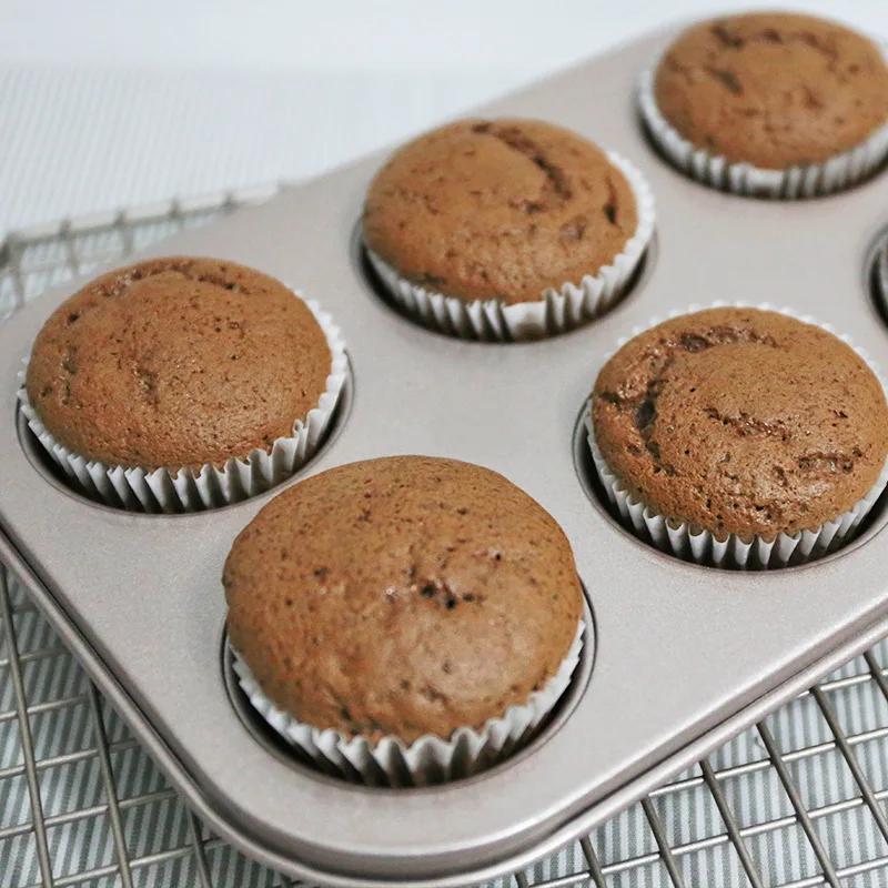 100pcs Paper Cupcake Liners White Black Blue Brown Green Plain Solid Color Muffin Baking Cup Cake Mold Red Polka Dot 4 Bakery