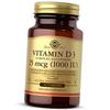 Vitamin D3, Cholecalciferol, Vitamin D3 1000 Tab, 90tab (36313177)