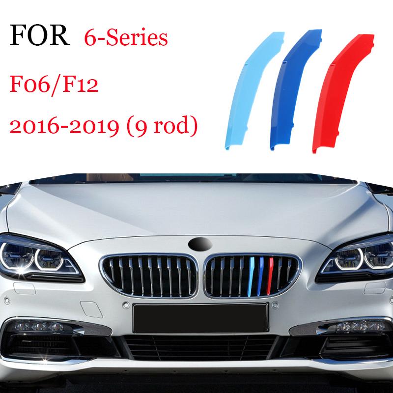 3 шт. зажим из АБС-пластика для BMW 6, 7, 8 серии F01 F02 G11 G12 Series 6 GT F06 F12 G32 GT6 G15, гоночная решетка, полоса, отделка M