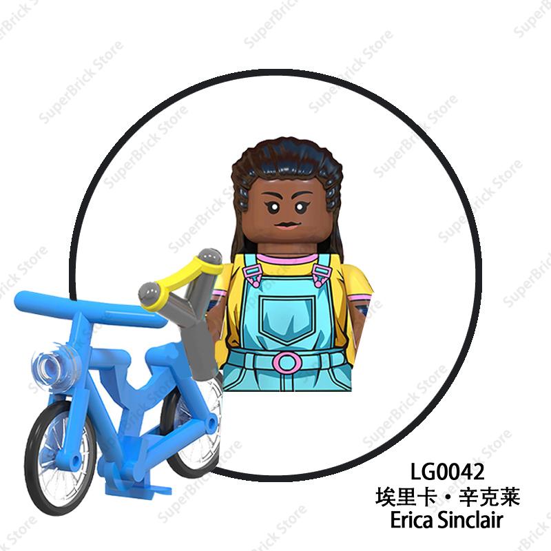 Montauk Upside Down World Building Blocks Demogorgon Vecna Eleven Mini Action Figures Bricks Model Movies Dolls Toys Kids Gift
