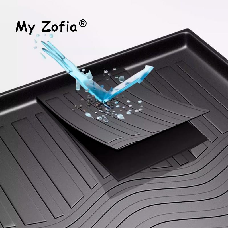 For New DODGE Attitude GT GAC empow 2023 2024 2025 TPE Rear Trunk Mat Cargo Storage Pad Tray Liner Rug Easy Clean Accessories