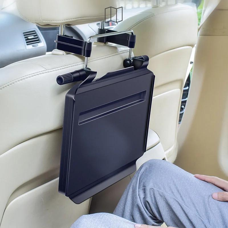 2024 Автомобильный столик Задний обеденный стол Складной компьютерный стол ABS Портативный небольшой обеденный стол Учебный стол Подставка для компьютера Подставка для ноутбука