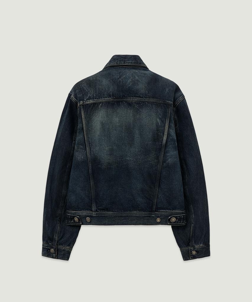 Lmood Bourbon Denim Trucker Jacket Midnight Blue