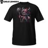Battle Plush Demon T-Shirt | Cute Creepy Spiked Monster Design | Horror Tee