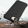 Чехол для iPhone 16e, совместимый с MagSafe, защитная крышка из жидкого силикона с текстурой ряби и ремешком