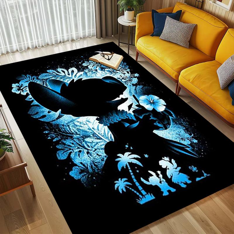 Nightly Fantasy Living Room Nonslip Area Rug Soft Carpet For Bedroom Game Playroom Sofa Office Home Decor Doormat Christmas Gift C9229