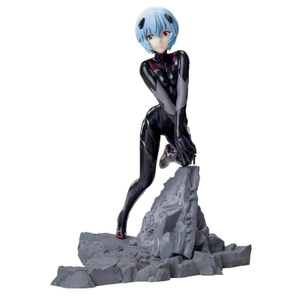 Shin Evangelion Театральная версия Luminasta Vignetteum Аянами Рей (предварительное название) Версия к 30-летию. Фигурка, примерно 9 x 19 см, 1 тип