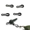 30Pcs Carp Fishing Accessories Quick Change Clip Fishing Line Swivel Connectors Clip Carp Rigs Hooks Link Swivel Carp End Tackle