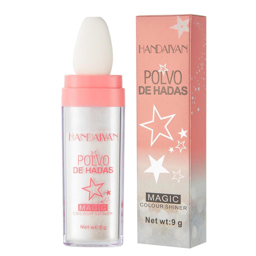 3 цвета, пудра-хайлайтер Polvo De Hadas, блестящая пудра, мерцающая контурная румяна, пудра для макияжа для лица, тела, 9 г