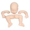 20 Inch Reborn Doll Set Realistic Baby Doll Full Body Lifelike DIY Unfinished Doll Kit