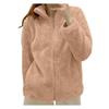 Womens Fleece Zip Up Jacket Light Fall Jackets Winter Plus Size Jackets
