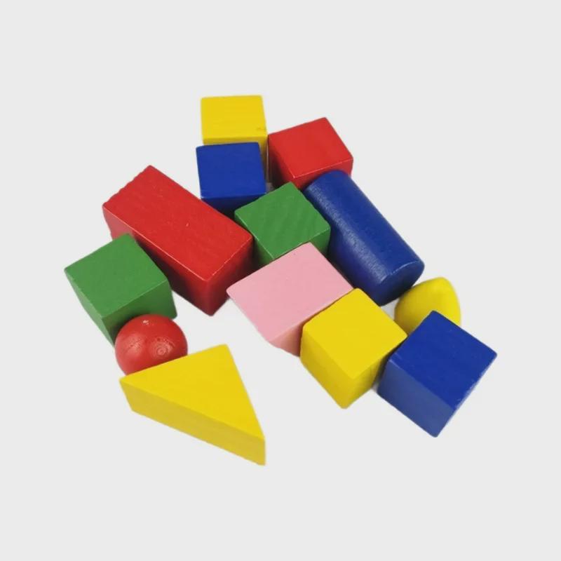 Геометрические строительные блоки и набор головоломок для детей 1 класса