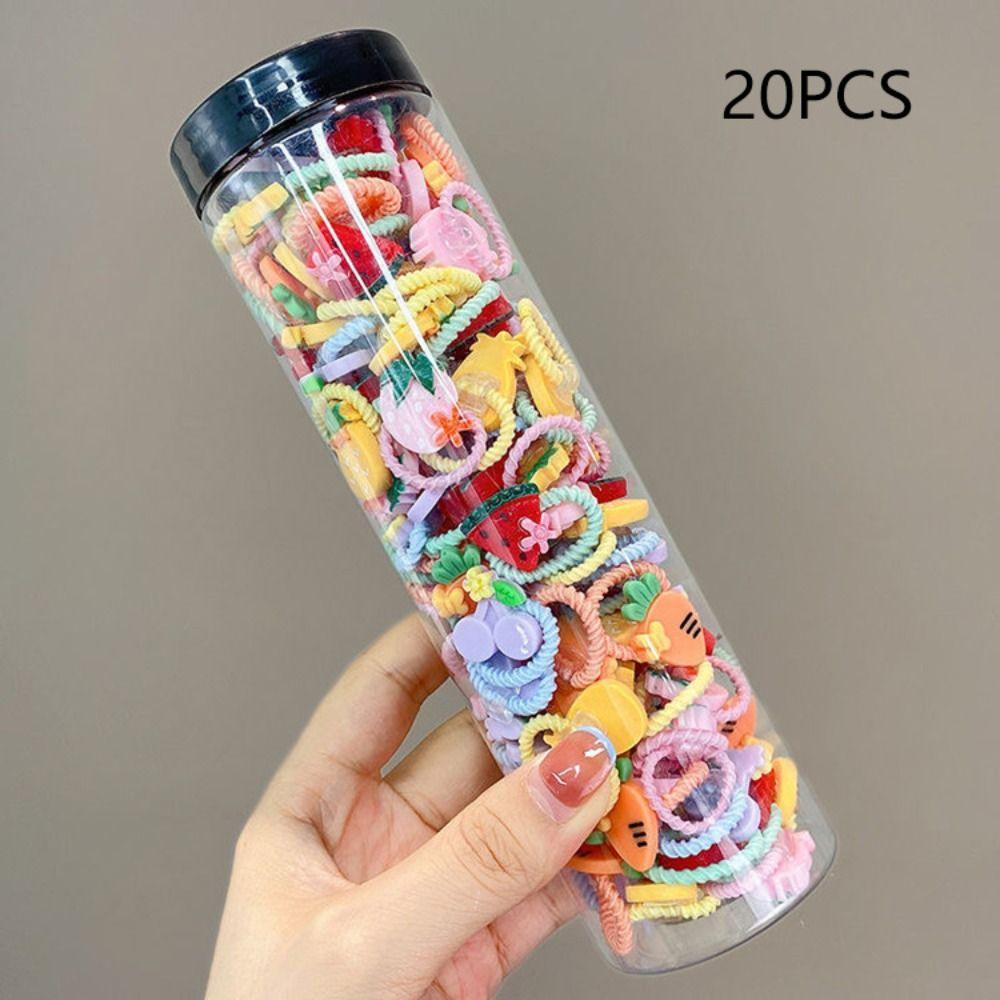 Эластичные детские резинки для волос, держатели для хвостиков, головные уборы, детские веревки для волос для женщин