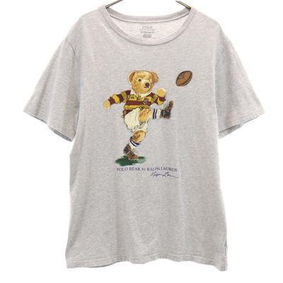 Polo Ralph Lauren Футболка с коротким рукавом Polo Bear XL 18-20 серая Детская Б/у