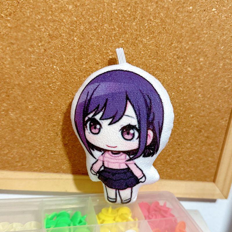 Game AKIYAMA MIZUKI Kusanagi Nene Kamishiro Rui Cosplay Keychain Plush Pendant Keyring Key Chain Bag Ornaments Accessories Gift