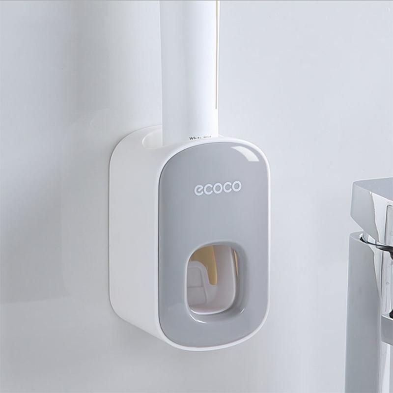 Аксессуары для ванной комнаты, органайзер, держатель для зубных щеток, автоматический дозатор для зубной пасты, держатель для зубных щеток, настенное крепление, набор инструментов