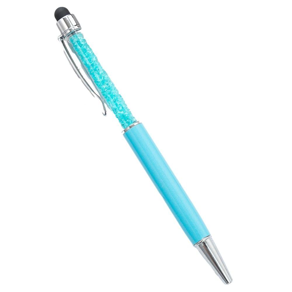 Spinning Rose Gold Crystal Ballpoint Pen Shiny Gift Metal Crystal Pen School