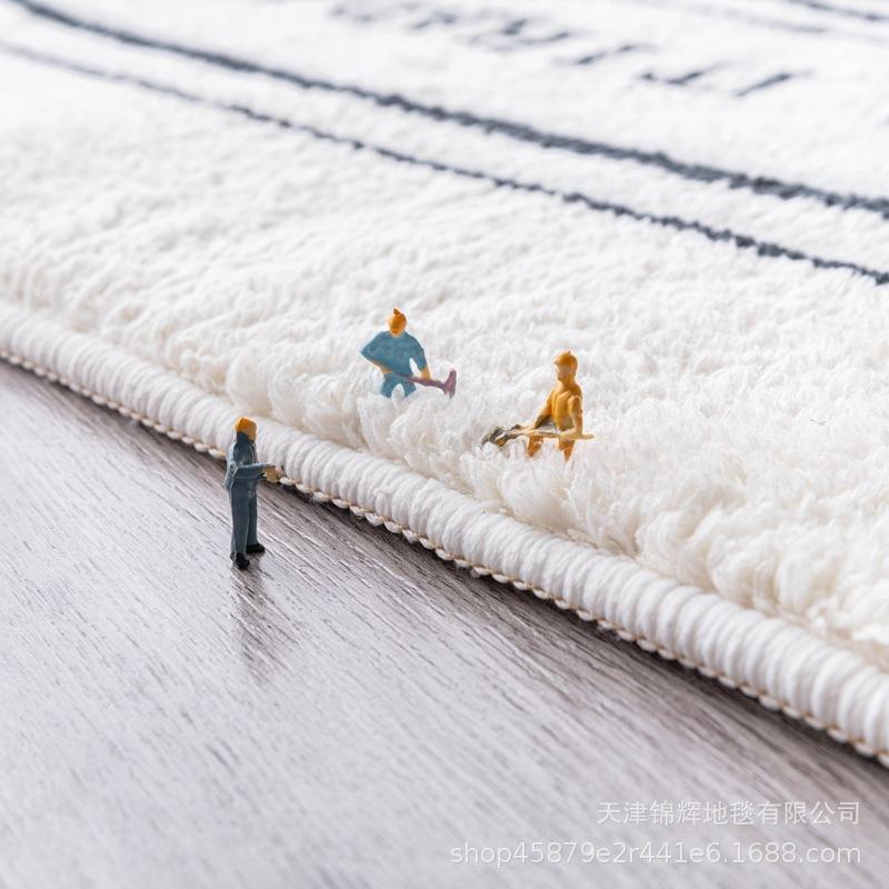 Children'S Imitation Cashmere Student Seat Cushion Toilet Bathroom Absorbent Floor Mat Toilet Non-Slip Warm Foot Cushion Fart Cushion