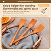 Mini Cooking Shovel Long Handle Grilling Spatula New Wooden Spatula  Barbecue Grill