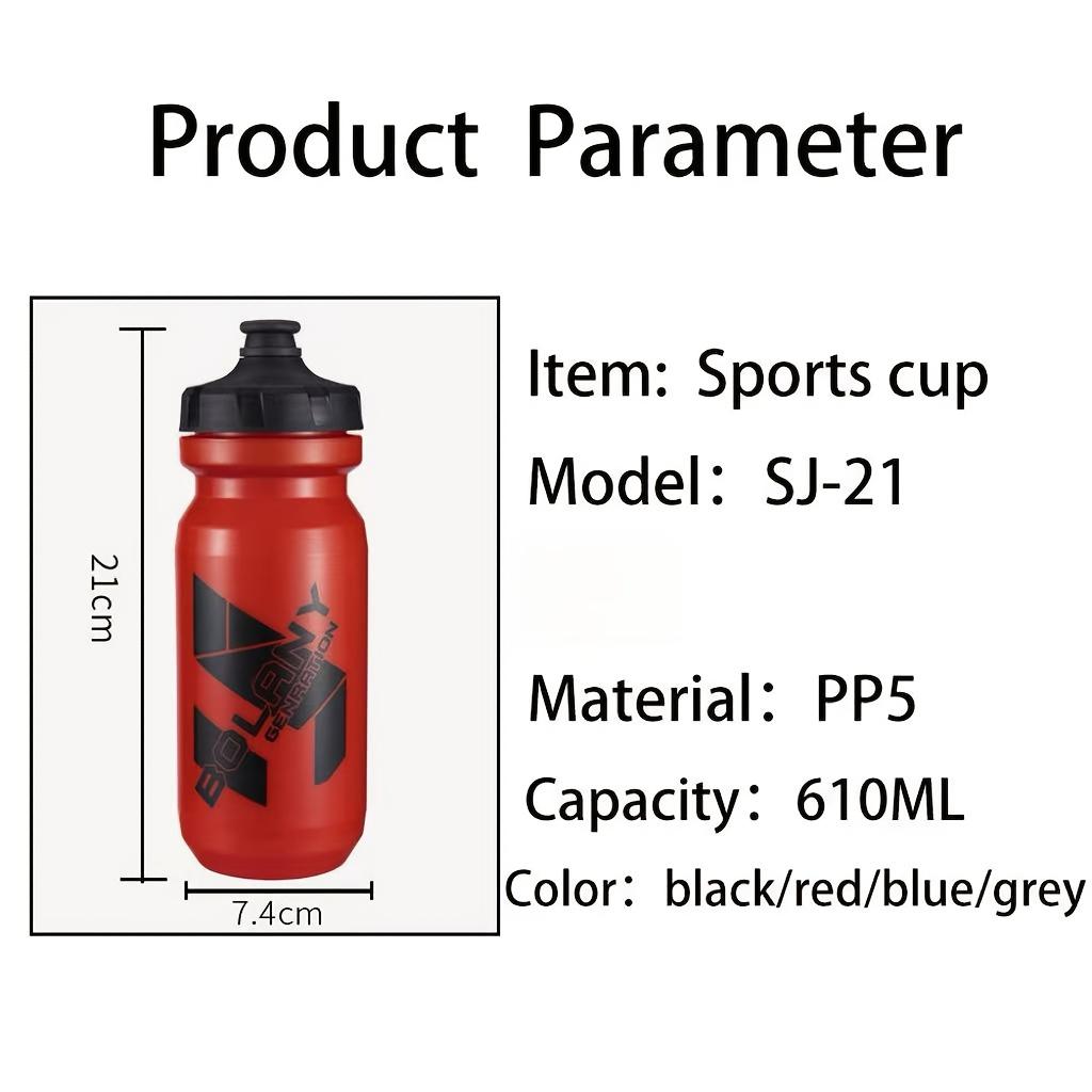 Bicycle Water Bottle Lightweight Leak-Proof Squeeze 610ML Cycling Kettle PP5 BPA-Free Gym Sports MTB Mountain Road Bike Bottle