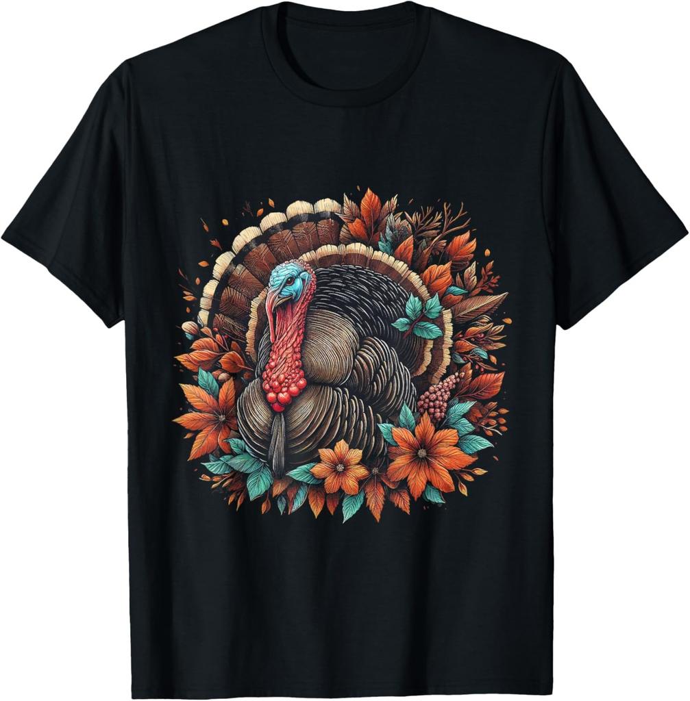 Thanksgiving Turkey Family Fall Happy Thanksgiving T-Shirt