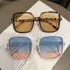 Men Women Trendy All-Match Gradient Color Goggles Glasses Uv380 Square Sunglasses Classic  Sun Glasses For Unisex Eyewear