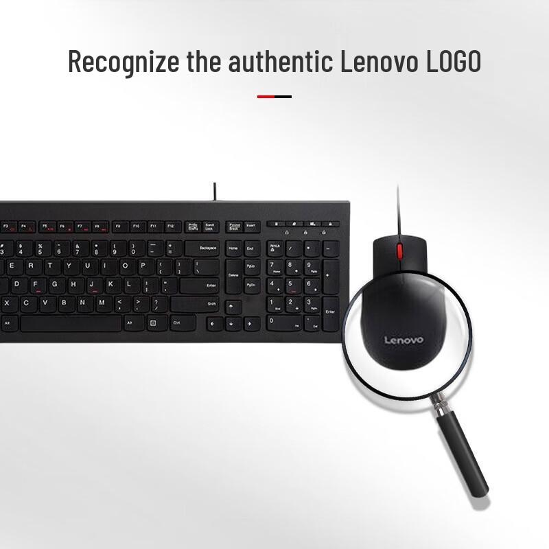 Lenovo Проводная клавиатура и мышь M120Pro