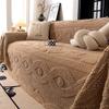 Funda Sofa Living Room Jacquard Thick warm Sofa Mat Throw Autumn Winter Sherpa Camping Picnic Sofa Cover