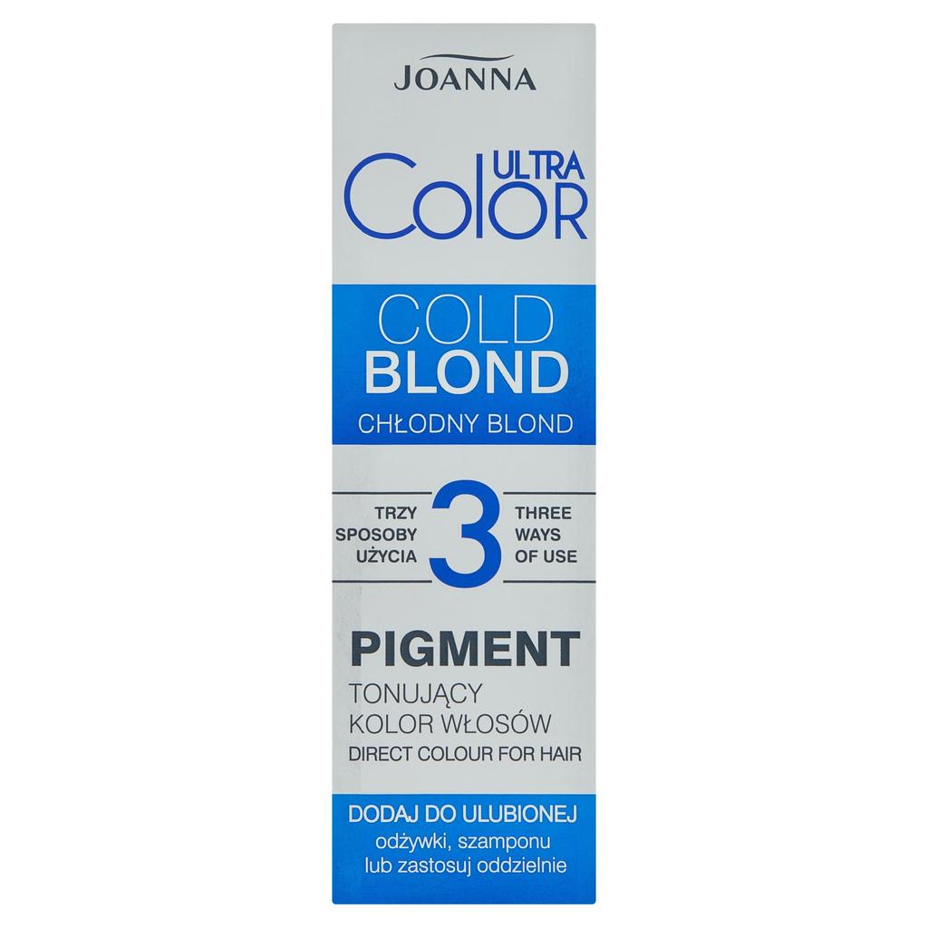Joanna Professional Platinum Blonde Hair Toner 100ml - Salon-Quality Formula