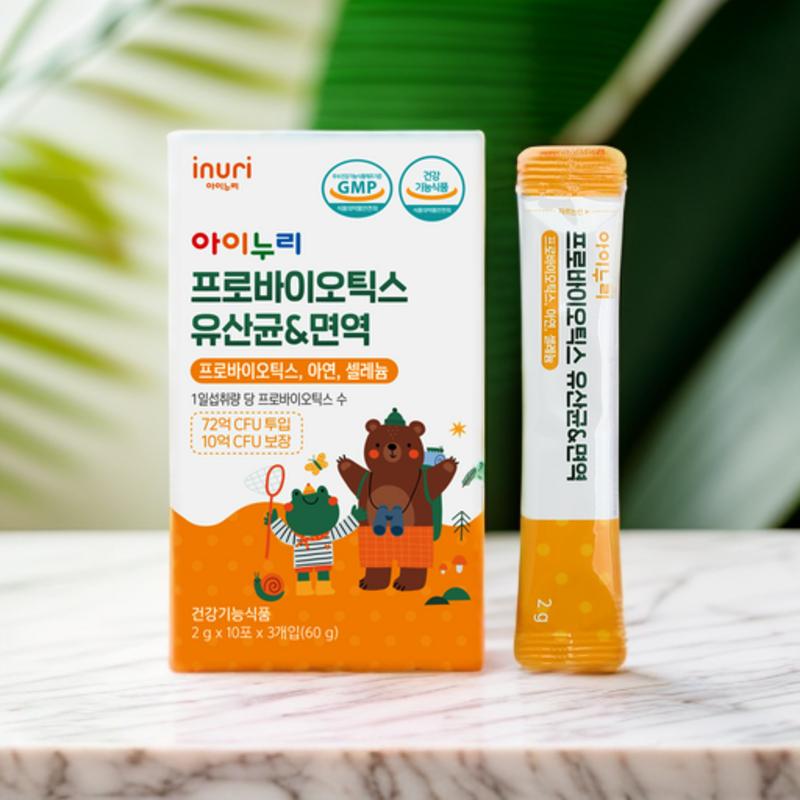 Инури Пробиотики Лактобактерии Иммунитет 30 пакетиков х 1 коробка
