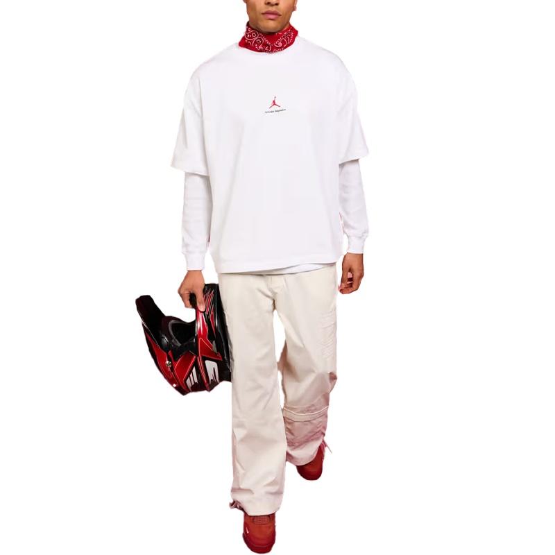 Jordan X Nigel Sylvester Brick Tee Asia Sizing Unisex HQ1737-100