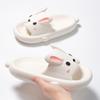 Women Summer Slippers Sandals Beach Slides Flip Flops Thick Soled Bathroom Shoes EVA Cartoon Rabbit Shoes