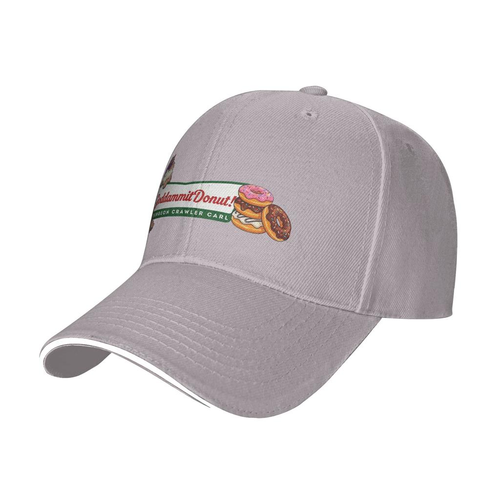 Women Unisex Goddammit Donut Dungeon Crawler Carl Outdoor Hat Spring Trucker Cap New Baseball Cap Snapback Hats