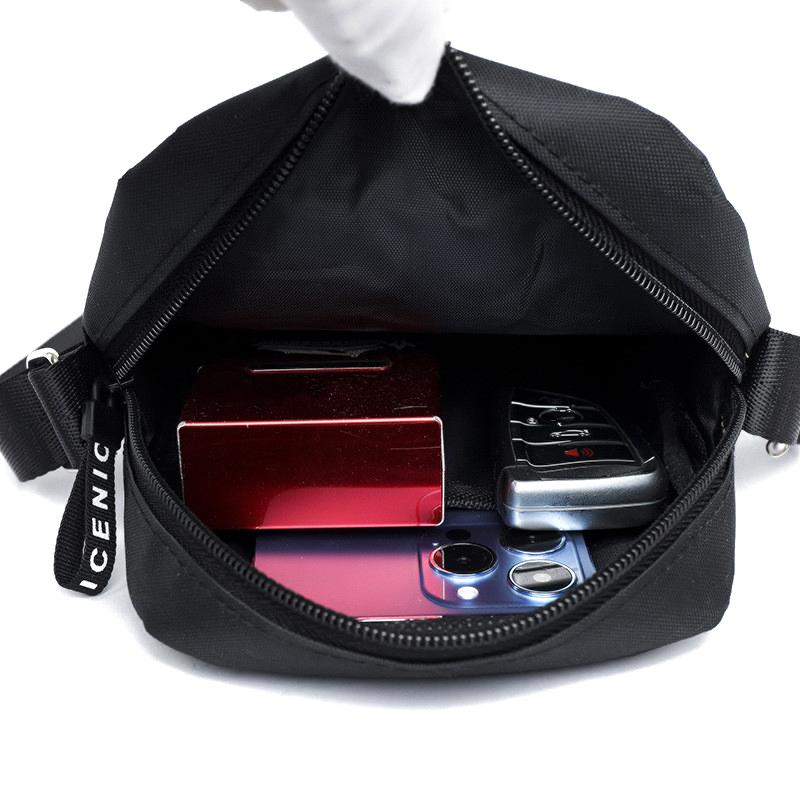 Мужская сумка через плечо для бизнеса и отдыха, большая вместимость, портативная сумка, многослойная, водонепроницаемая, летняя, мужская сумка через плечо