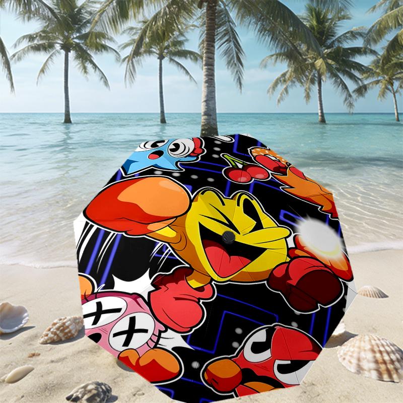 PAC Print Umbrella Automatic Opening/ Closing - Portable Foldable Design - Daily use for Travel/Outdoor - Gift for Birthday