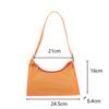 Yogodlns Women Underarm Shoulder Bag PVC Transparent Fashion Designer Small Handbag Purse Jell Hobos Bags Female Summer Top Handle Bags